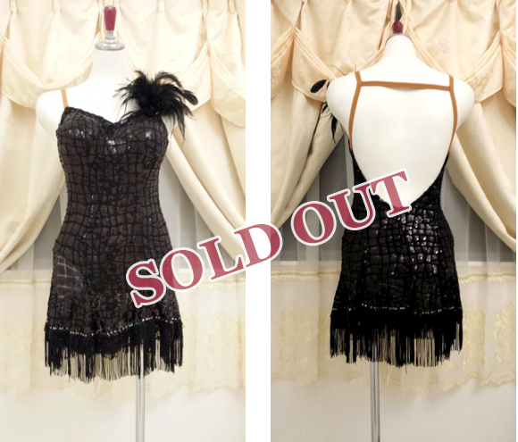 黒スパンドドレス