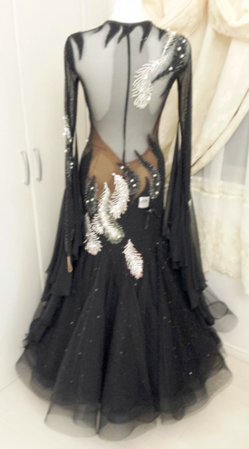 ブラックスタンダードドレス・裏