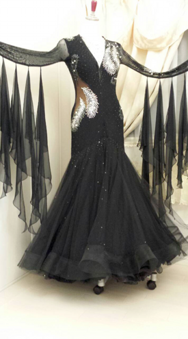 ブラックスタンダードドレス・表